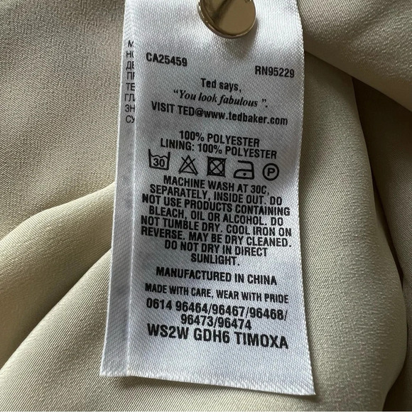 Ted Baker London timoxa floral chiffon dress 17962 - Picture 11 of 12